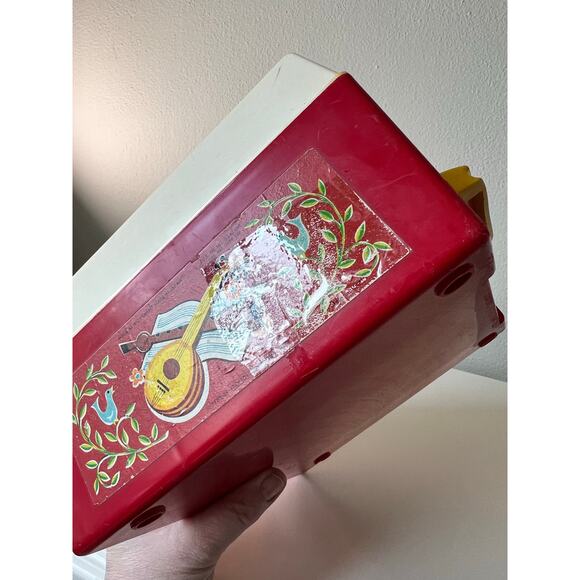 Fisher-Price Music Box Record Player Model #995 Records 2-5 1971 - Picture 8 of 9